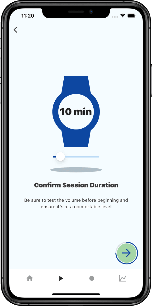 Duration Screen